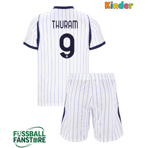 Inter Milan Marcus Thuram #9 Replik Auswärtstrikot Kinder 2026-27 Kurzarm (+ Kurze Hosen)